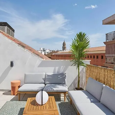 Attic Teatro Apartment Malaga Exterior photo